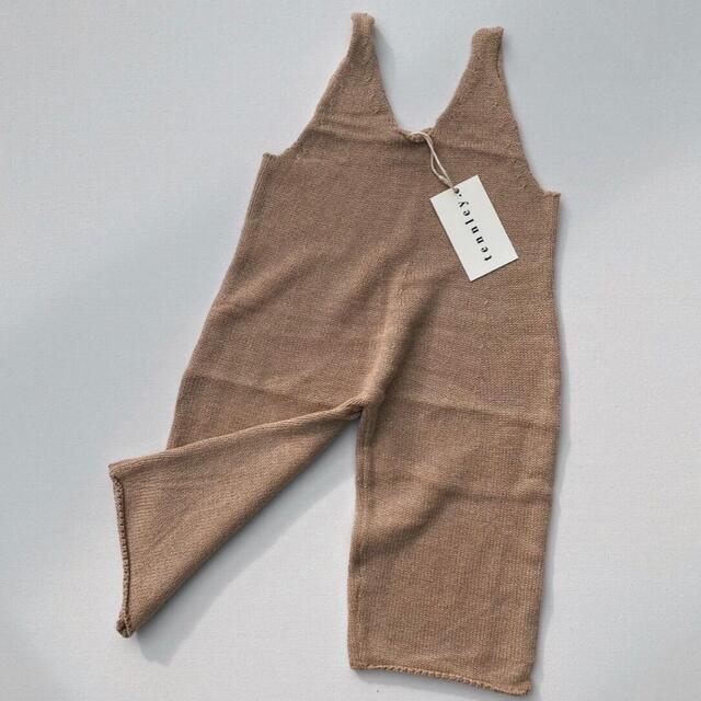 tennley / flared knit jumpsuit - toffee