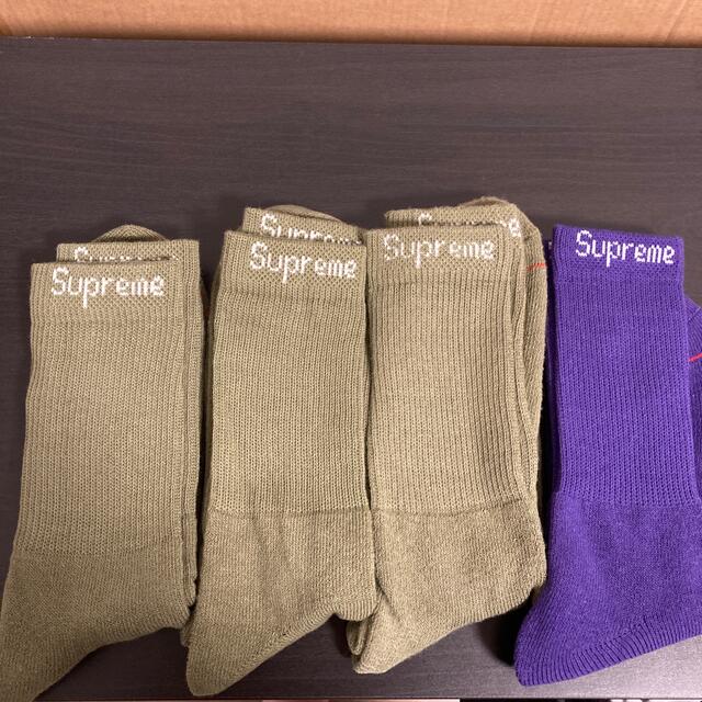 Supreme(シュプリーム)のシュプリーム　ヘインズ　ソックス　新品 メンズのレッグウェア(ソックス)の商品写真