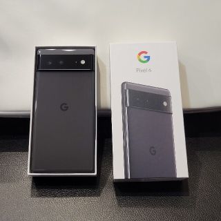 グーグルピクセル(Google Pixel)のGoogle Pixel 6　ブラック(スマートフォン本体)