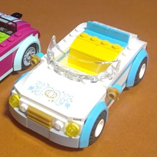 レゴ(Lego)のレゴ★フレンズ オープンカー オリジナルアレンジ 美品(その他)