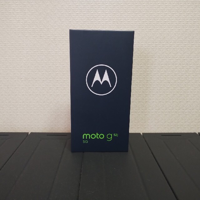 Motorola スマートフォンmoto g52j 5G インクブラックのサムネイル