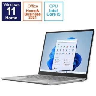 マイクロソフト(Microsoft)のSurface Laptop Go 2 プラチナ、新品未使用(ノートPC)