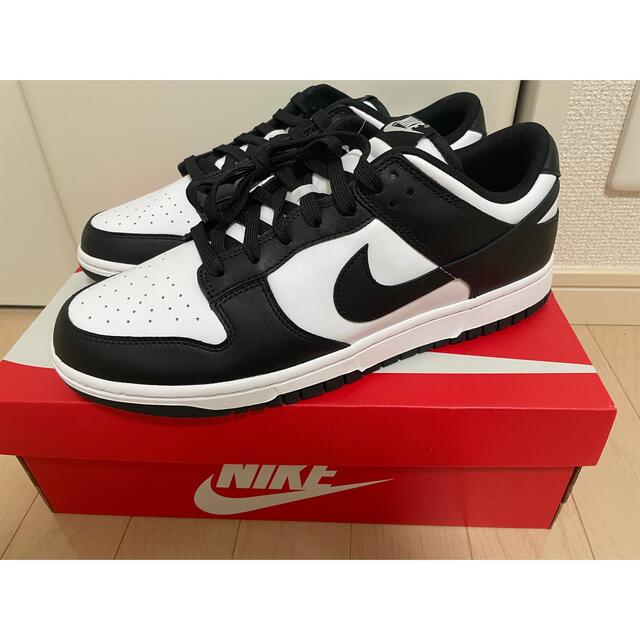 NIKE DUNK LOW  white black PANDA 29cm