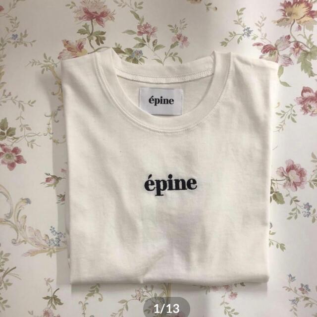 épine(エピヌ)のépine エピヌ　Tシャツ レディースのトップス(Tシャツ(半袖/袖なし))の商品写真