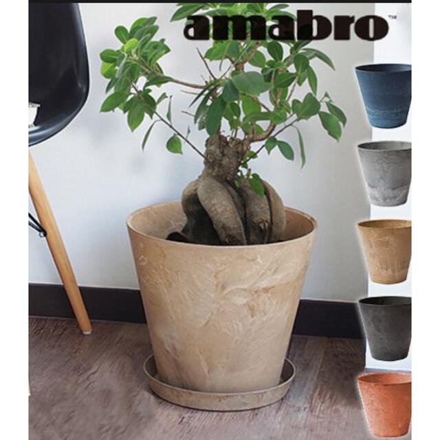最終値下げ プランター 植木鉢 アマブロ アートストーン Lサイズ