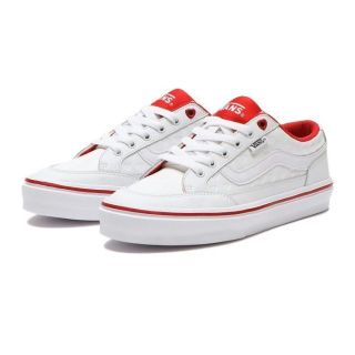 ヴァンズ(VANS)の【VANS】 ヴァンズ FALKEN ファルケンWHITE/RED(スニーカー)