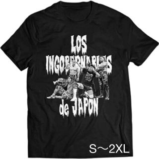 新日本プロレス Tシャツ ロスインゴベルナブレス 内藤哲也 チャンピオン ヒロム(Tシャツ/カットソー(半袖/袖なし))