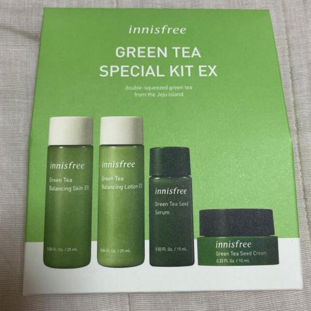 Innisfree(イニスフリー)のinnisfree  green tea special kit ex  コスメ/美容のキット/セット(サンプル/トライアルキット)の商品写真