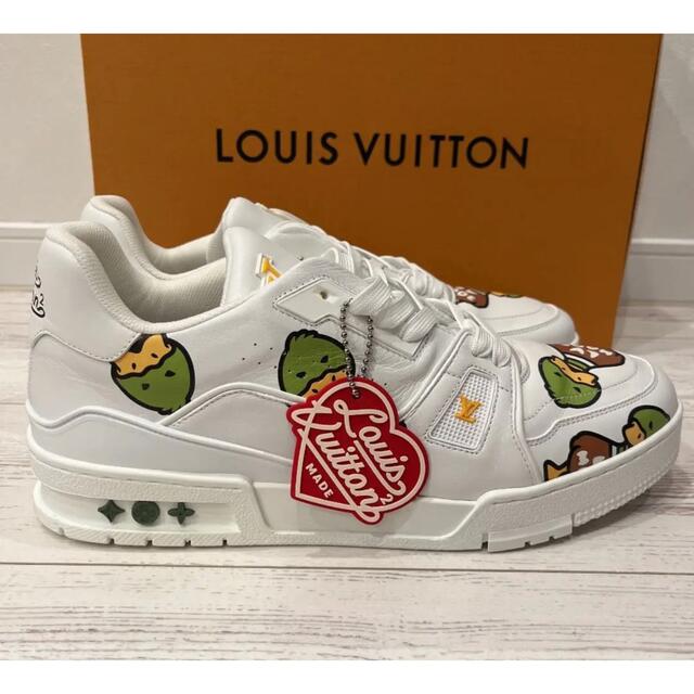 louis vuitton×NIGO トレイナーライン　スニーカーUK8.5