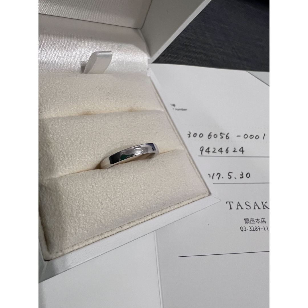 TASAKI(タサキ)の新品未使用　TASAKI ピアチェーレ ライン 27 リング　プラチナ レディースのアクセサリー(リング(指輪))の商品写真