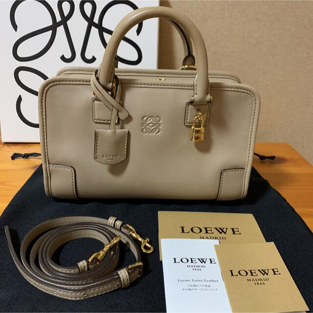 史上最も激安】 LOEWE - 【美品】LOEWE アマソナ ショルダーバッグの