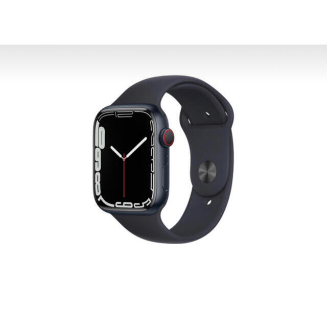 Apple Watch - アップルウォッチ7 GPS + Cellular 45mmアルミ　ミッドナイト