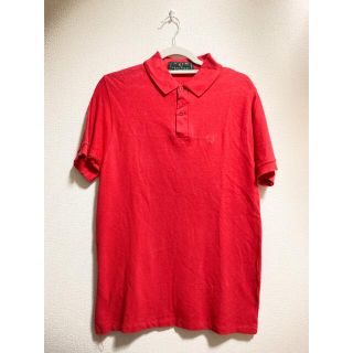 フレッドペリー(FRED PERRY)の90's THE FRED PERRY Shirt ポロシャツ　赤(ポロシャツ)