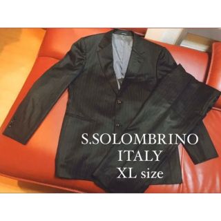 【激レア/美品】S.SOLOMBRINO ITALY(ソロンブリーノ) シルク混(セットアップ)