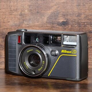 ニコン(Nikon)のフィルムカメラ　NIKON L35AD3 希少限定色グレー　実用完動品(フィルムカメラ)