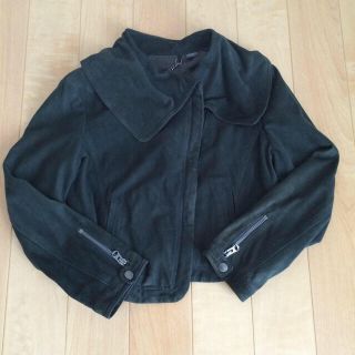 ザラ(ZARA)のRIー様専用＊A/Xライダース＊EMODAニット＊フォーエバーユニクロトップス(ライダースジャケット)