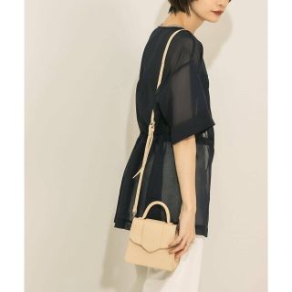 ケービーエフ(KBF)の【L.BEIGE】ワンハンドル2WAYミニBAG(ショルダーバッグ)