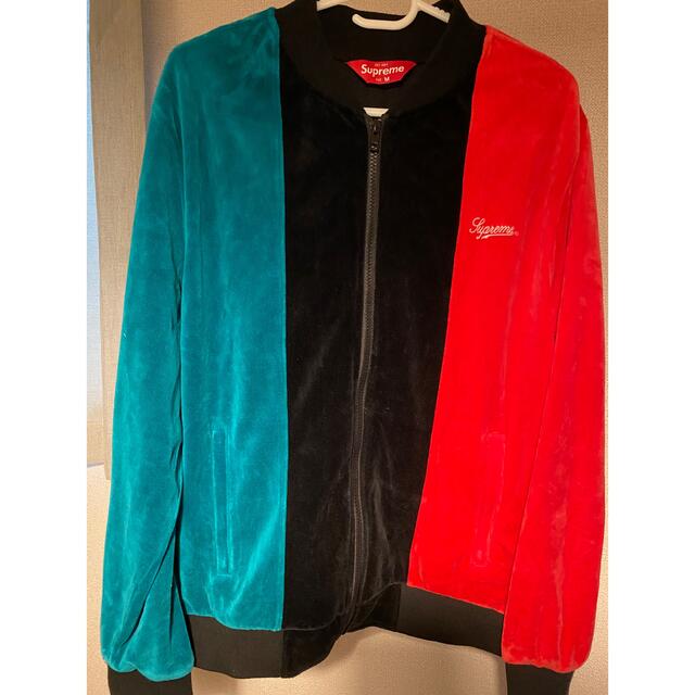 最安値！！supreme zip up jacket black