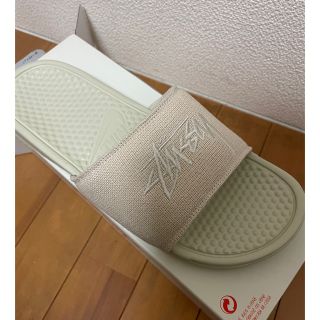 ステューシー(STUSSY)のSTUSSY × NIKE BENASSI SLIDE "STONE" 28(サンダル)