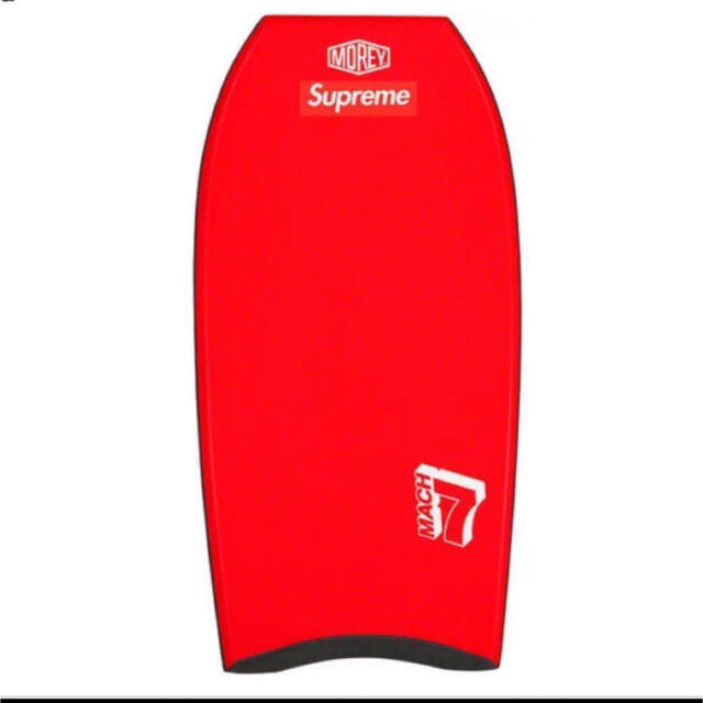Supreme(シュプリーム)のSupreme Morey Mach 7 Bodyboard red 赤  スポーツ/アウトドアのスポーツ/アウトドア その他(サーフィン)の商品写真