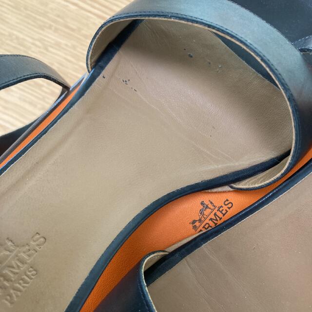 HERMES パンプスサンダル