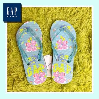 ギャップキッズ(GAP Kids)の※ギフト用OK♪ 他サイズあり【新品】GAP キッズ子供用ビーチサンダル (サンダル)