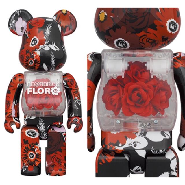 BE@RBRICK FLOR@ 400％ medicom toy ベアブリック