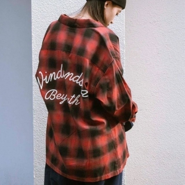 WIND AND BE YOUTH Plaid Shirt