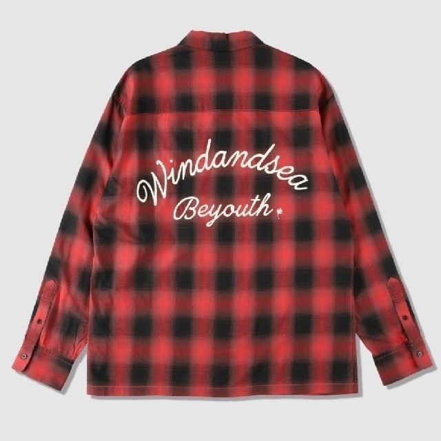 WIND AND BE YOUTH Plaid Shirt 3