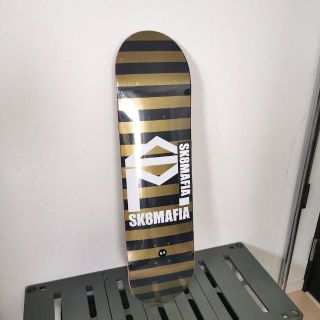 SK8MAFIA スケボーデッキ スケートボード TEAM DECK 8イン(スケートボード)