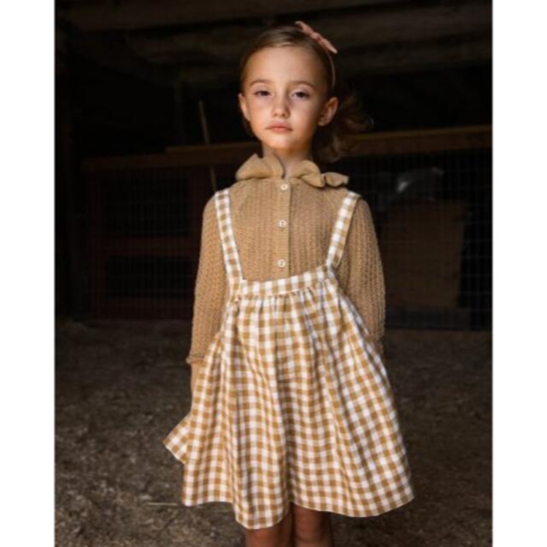 SOOR PLOOM(ソーアプルーム)のSOOR PLOOM Eloise pinfore キッズ/ベビー/マタニティのキッズ服女の子用(90cm~)(スカート)の商品写真