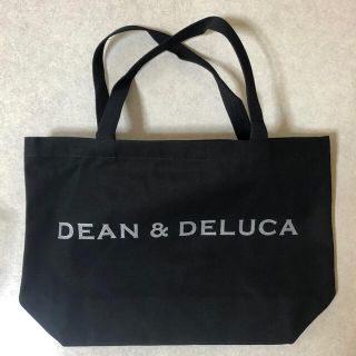 ディーンアンドデルーカ(DEAN & DELUCA)のdean＆deluca トートバッグ ブラック Lサイズ(トートバッグ)