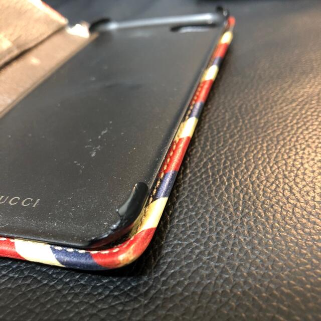 Gucci(グッチ)のGUCCI iPhone8 手帳型ケース スマホ/家電/カメラのスマホアクセサリー(iPhoneケース)の商品写真