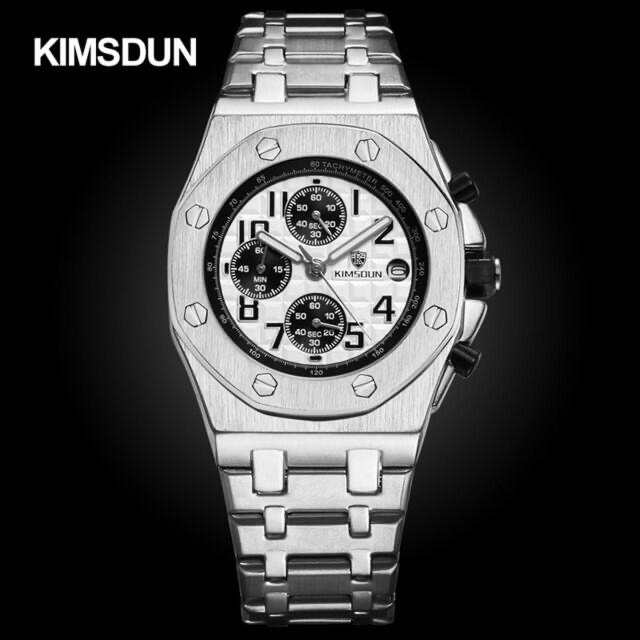 KIMSDUN 自動巻きステンレス腕時計 APオマージュ