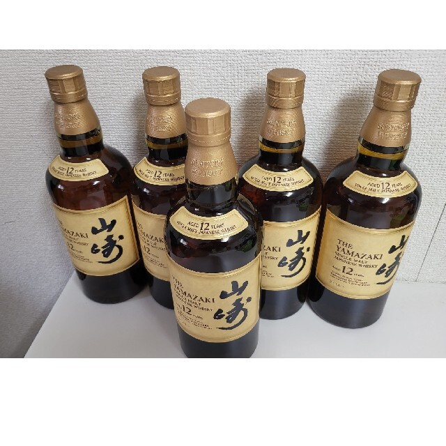 山崎12年　700ml  5本