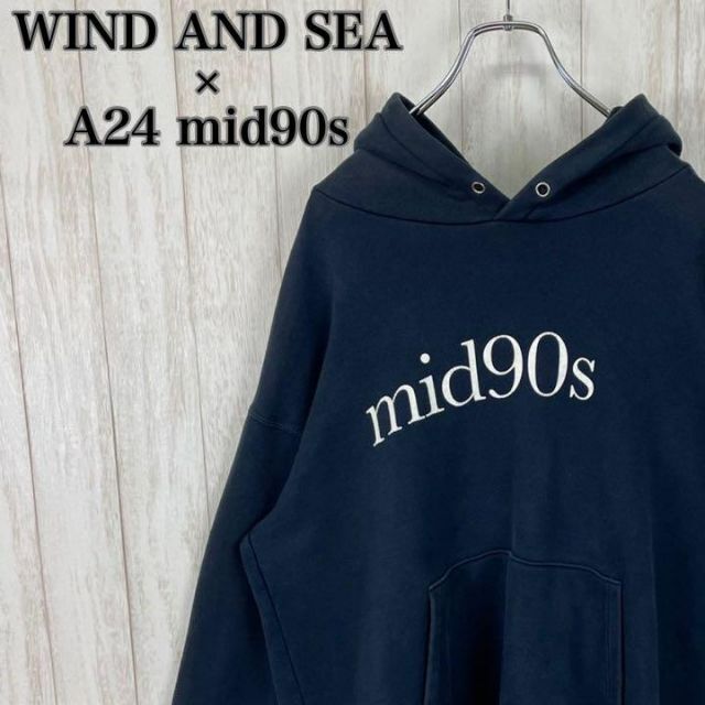 WIND AND SEA - 【激レア】WIND AND SEA × A24 mid90s コラボ パーカーの通販 by 古着屋MAXCOM