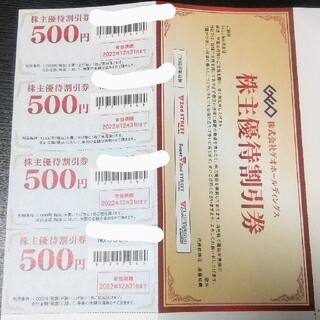 ゲオホールディングス 株主優待 2000円(ショッピング)
