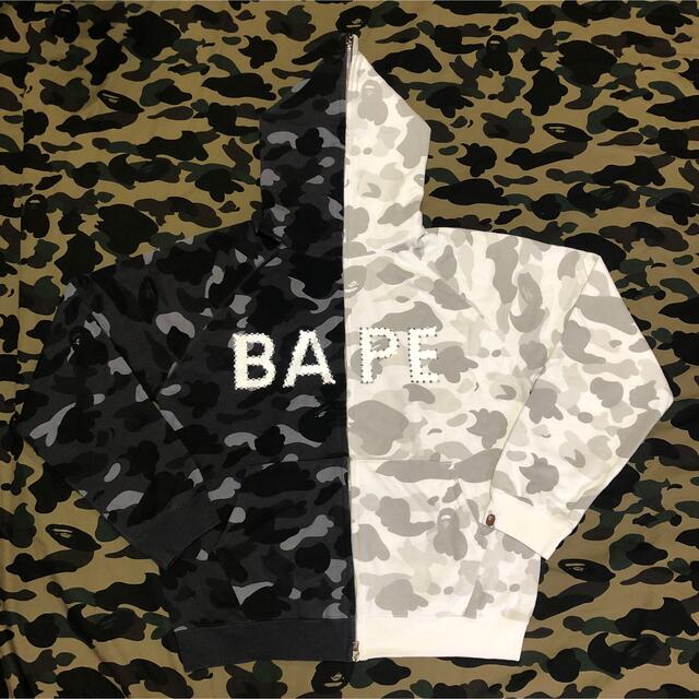 ラインストーン fullzip パーカー BAPE パーカー エイプ 新着 www