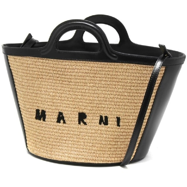 Marni - 新品未使用2Way MARNIトロピカリアラフィア マルニカゴバッグトートの通販 by hiron｜マルニならラクマ