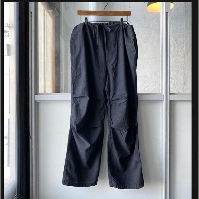 comoli 22ss ウールニータックパンツ