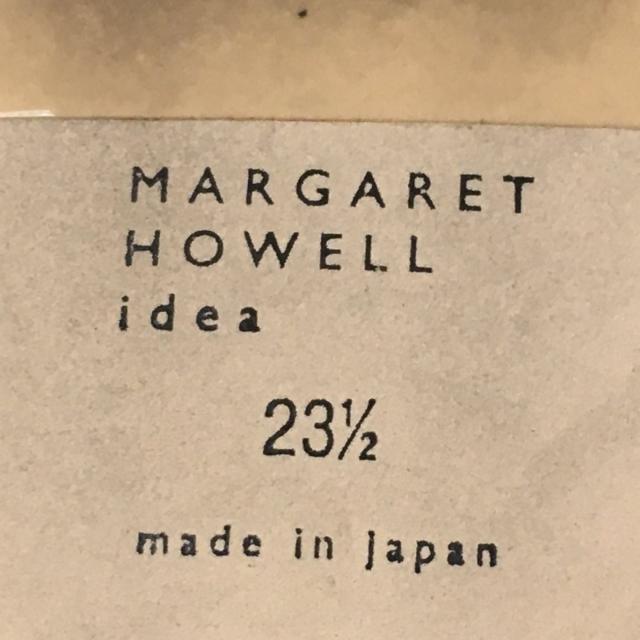 MARGARET HOWELL(マーガレットハウエル)のマーガレットハウエル ローファー 23 1/2 - レディースの靴/シューズ(ローファー/革靴)の商品写真