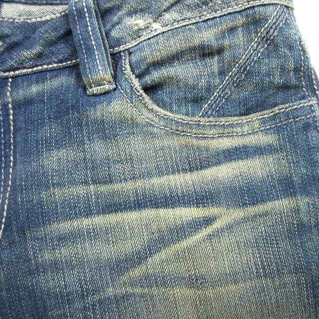 ANTIK DENIM(アンティークデニム)のアンティックデニム ヴィンテージライク ブーツカット ジーンズ パンツ レディースのパンツ(デニム/ジーンズ)の商品写真