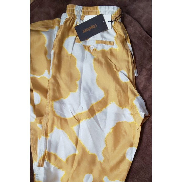 L'Appartement DEUXIEME CLASSE - BANANATIME / Tapered Pants(Flowers Gold