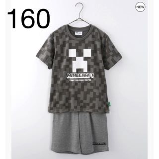 新品未開封　マインクラフト　Tシャツ & ハーフパンツ　パジャマ　160(パジャマ)