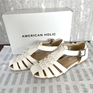 AMERICAN HOLIC - ⭐︎グルカサンダル ホワイト アメリカン