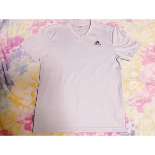 アディダス(adidas)のadidas★さらさら Tシャツ 難アリ★アディダス ユニフォーム(Tシャツ/カットソー(半袖/袖なし))