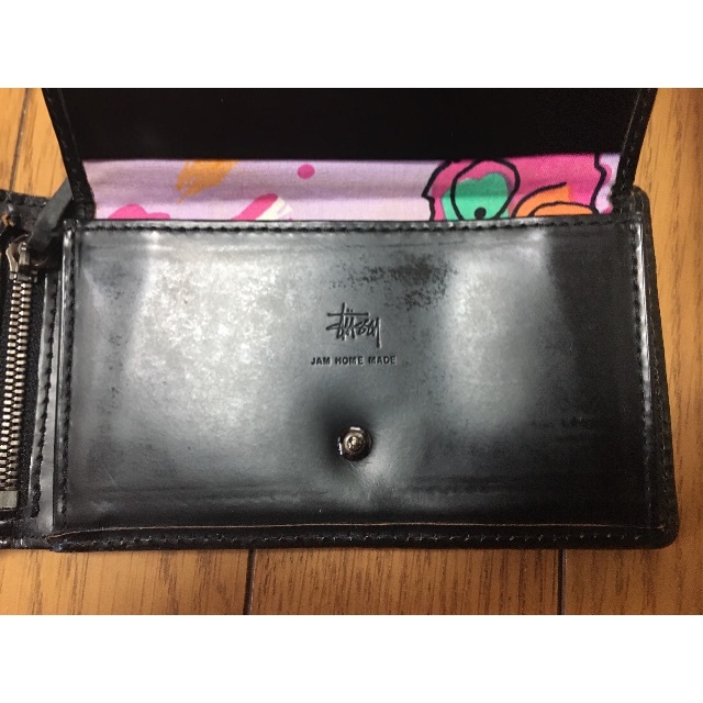 STUSSY(ステューシー)の中古stussy× jam home made 財布 黒色　ステューシー　ジャム メンズのファッション小物(長財布)の商品写真