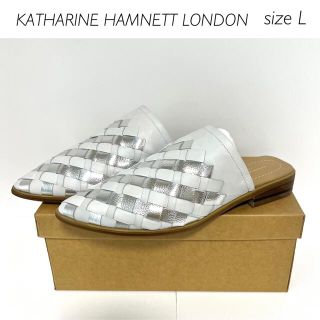 キャサリンハムネット(KATHARINE HAMNETT)の【新品】KATHARINE HAMNETT LONDON フラットミュール(ミュール)