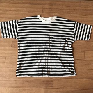 ムジルシリョウヒン(MUJI (無印良品))の無印　ボーダーTシャツ(Tシャツ(半袖/袖なし))