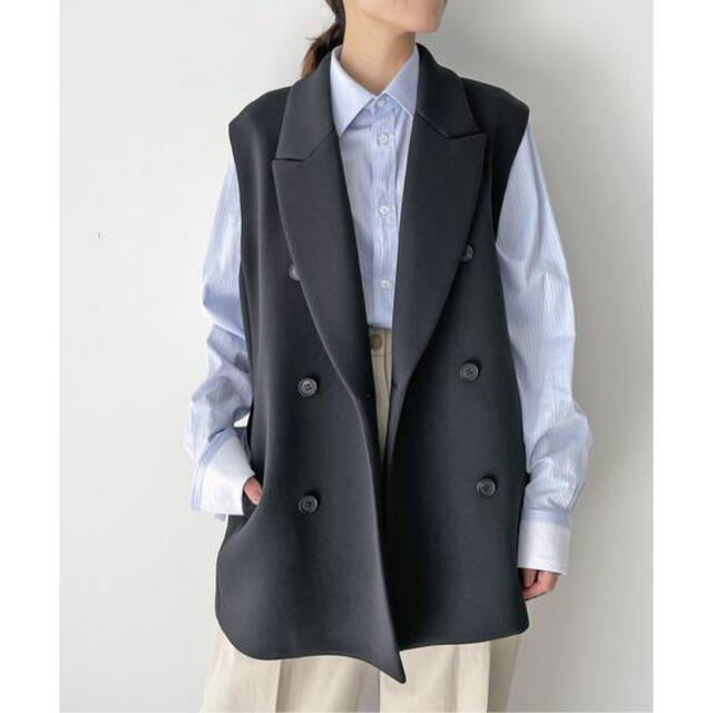 タグ付き!未使用【L´Appartement 】Ponte Vest ブラック 販売最安